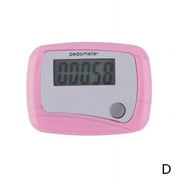 Walking Pedometer with Clip   Step Counter, Auto On/Off, Battery Included, Black White Blue Pink