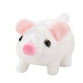 thumbnail image 1 of Walking Pig Electronic Plush Toy Interactive Pig Stuffed Animal Twitch Nose Wag Tail Toy Companion Animal Animated Gift for Boys and Girls Birthday (Batteries Not Included), 1 of 4
