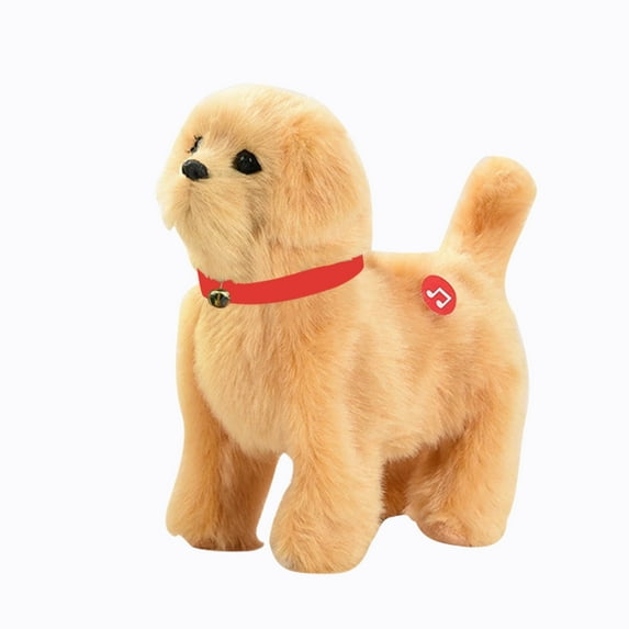 Walking Plush Puppy Toy Dog, Realistic Wagging Tail Robot Dog, Grooming Set, Perfect Christmas Birthday Gift Toys for Girls and Boys, Kids Age Christmas Gifts