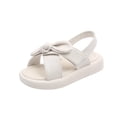 thumbnail image 1 of Walking Sandals Boys Girls Faux Leather Anti-Slip Adjustable Buckle Comfortable Beach Sandals Open Toe Low Heel Beige-A 8(21), 1 of 8