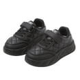 thumbnail image 1 of Walking Sandals Boys Girls Faux Leather Anti-Slip Adjustable Buckle Comfortable Beach Sandals Open Toe Low Heel Black 8.5(23), 1 of 5