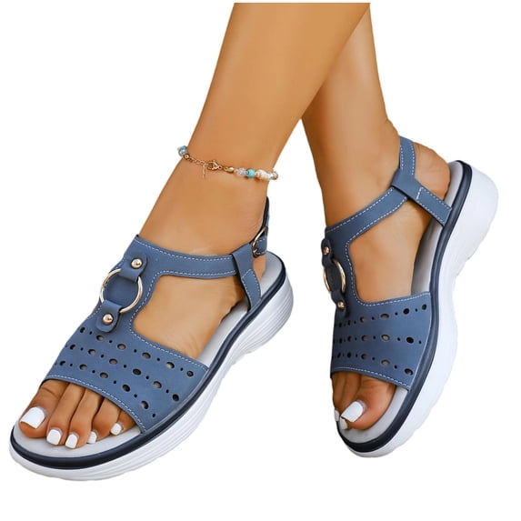 Walking Sandals for Women Sport Athletic Hiking Sandals with Arch Support Outdoor Sandalias with Adjustable Straps Comfortable Casual Sandals