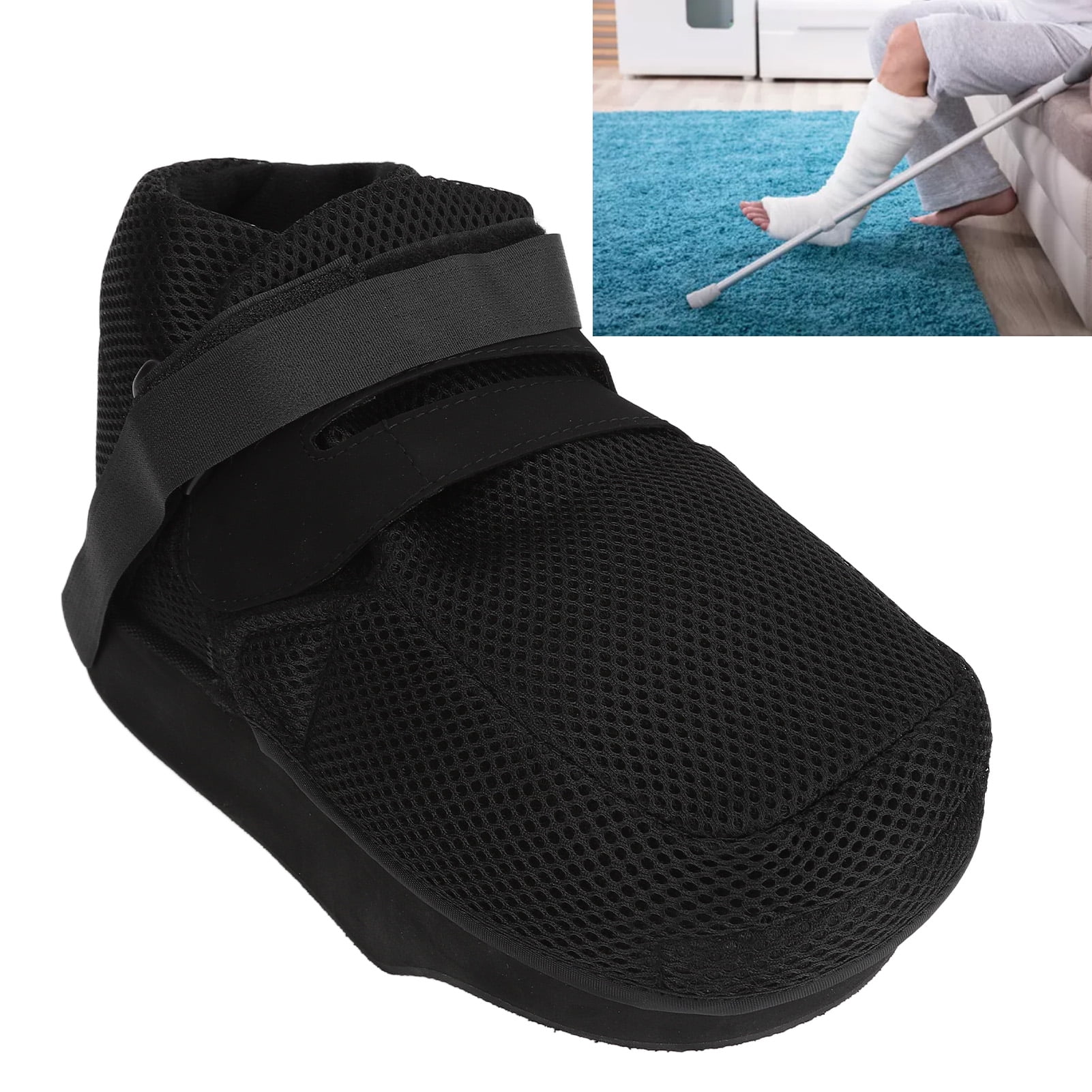Walking Shoe Cast Boot, Post Op Shoe For Broken Foot Or Toe, 15 Degree