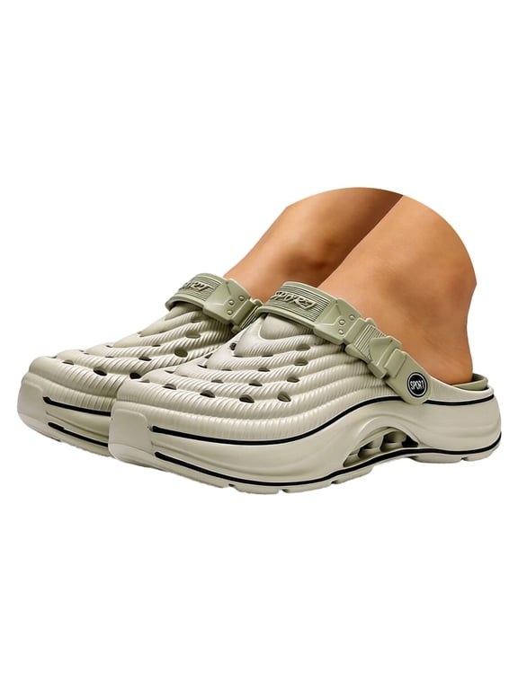 Walking Shoes Comfort Men Slip-on Garden Clogs Breathable Lightweight Swimming Pool Water Shoes Outdoor Beach Shoes