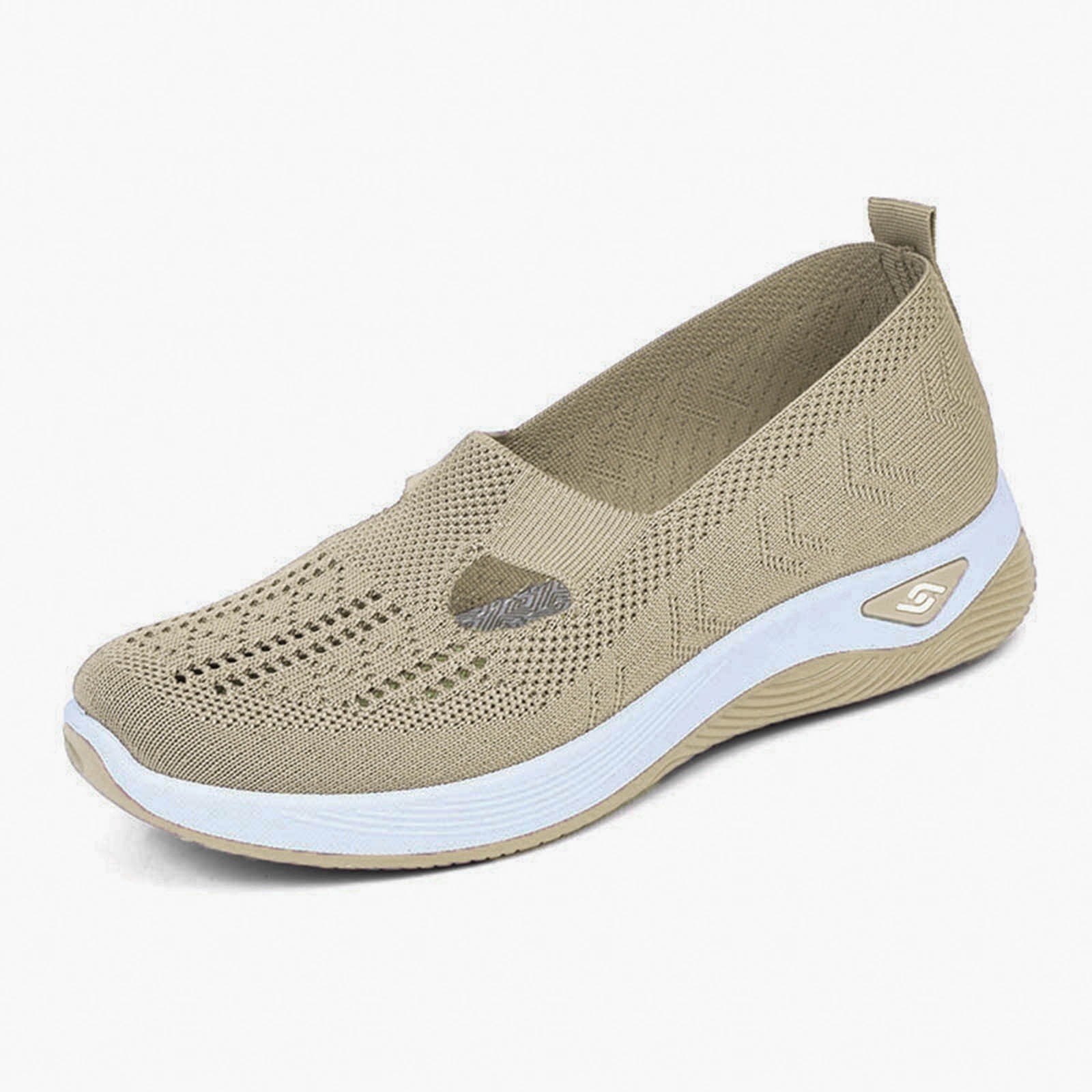STQ Men's Slip-On Boat Shoes – Lightweight Loafers With Arch Support – Orthopedic Walking Shoes For Plantar Fasciitis
