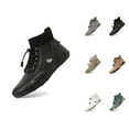 thumbnail image 1 of Walking Shoes for Men Mens Tennis Shoes Low Top Fashion Sneakers PU Leather Casual Shoe for Men Barefoot Shoes Vogany Breathable Orthopaedic Shoes, 1 of 8