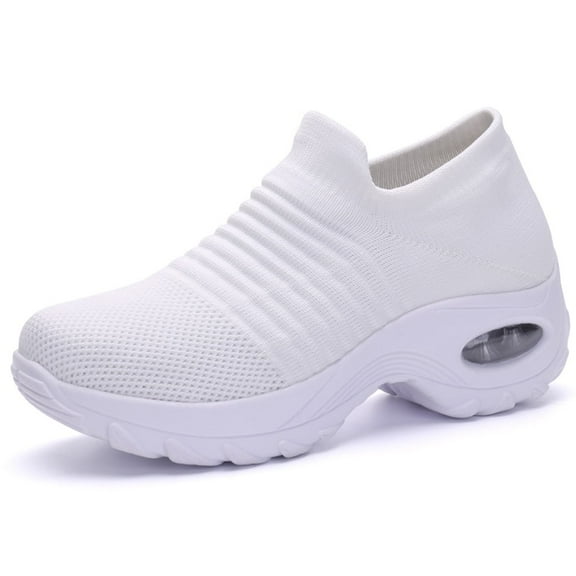 Walking Shoes for Women Sock Sneakers Air Cushion Athletic Shoes
