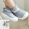thumbnail image 1 of Walking Shoes with Soft Rubber Soles Sneakers First Slippers Boys Baby Boy Shoes Socks Soft Rubber Sole, 1 of 7