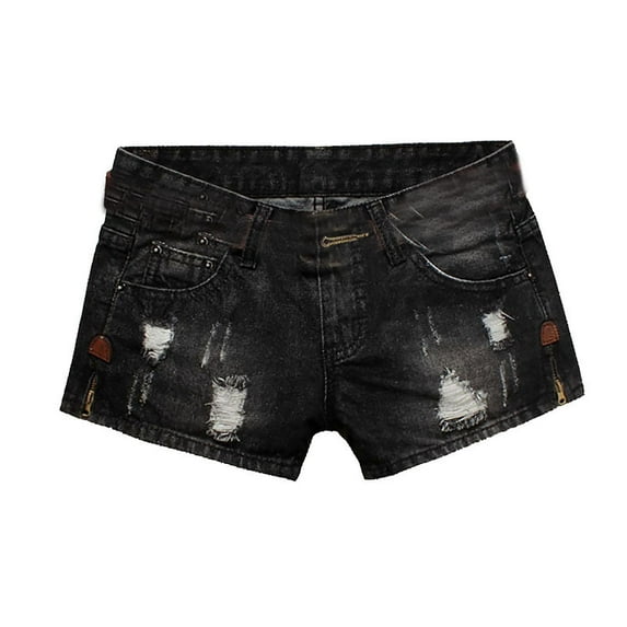 Walking Shorts for Women, Plus Size Shorts for Women,Trendy Women's Denim Shorts Loose Fit Stylish Wide Leg Distressed Casual Punk Fashion