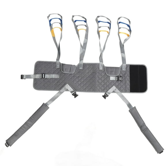 Walking Sling Standing Aid Straps Walking Rehabilitation Training Lift Sling Adjustable 507lbs Loading Weights Patient Lift Sling Full Body Transfer Belt Strap For Surgery Injury