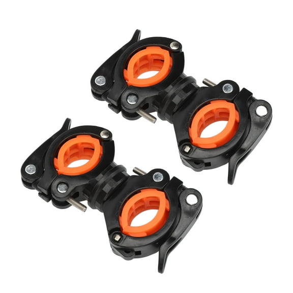 Walking Stick Cane Drive Rollator Rotate Universal Accessory Walker Holder for Elderly Black Orange