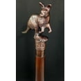 thumbnail image 1 of Walking Stick Cane, Exclusively Newly Designed Kangaroo Handle Walking Stick Wands, Wooden Cane, Best Handmade Christmas Gift, 1 of 5