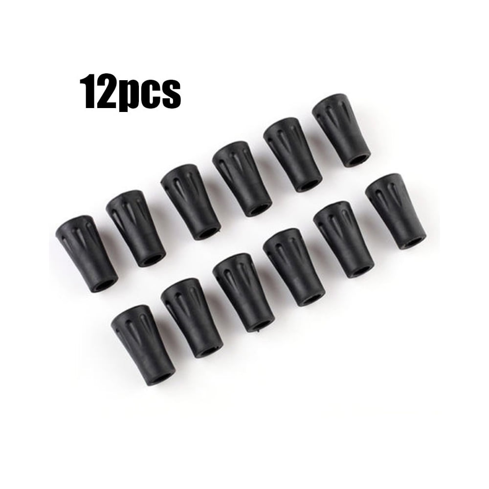 Walking Stick Tips 12Pcs Trekking Pole Tips Replacement Rubber Feet