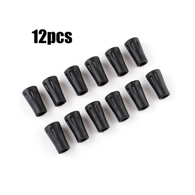 Walking Stick Tips 12Pcs Trekking Pole Tips Replacement Rubber Feet