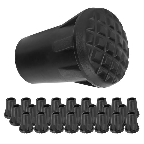 Walking Stick Tips, Heavy Duty Walking Stick Tips, Cane End Tips Heavy Duty Rubber For Clubs Outdoor Use Adult Children