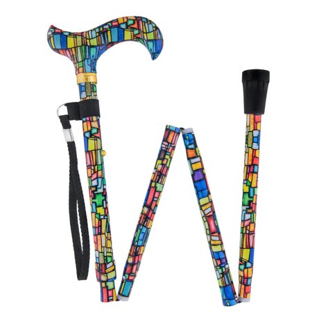 Royal RC Canes Walking Sticks for Men and Women - Stylish Designer Fashionable Adjustable Derby Canes - Lightweight Aluminum Cool Walking Sticks with HD Patterns