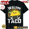 thumbnail image 1 of Walking Taco, Funny Tacos Lovers Costume Tacos T-Shirt Unisex S-5XL Hot Trending Shirt, Vintage Birthday Gift, 1 of 3