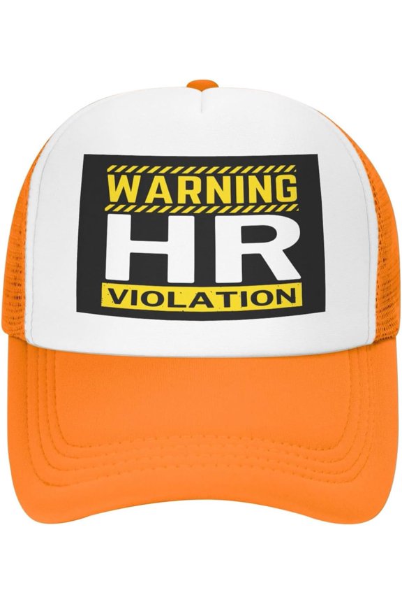 Walking The Hr Violation Hat Black Baseball Cap Men Women Trucker Hat