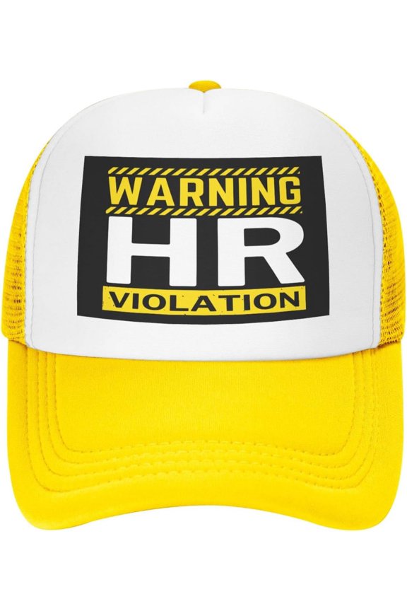 Walking The Hr Violation Hat Black Baseball Cap Men Women Trucker Hat