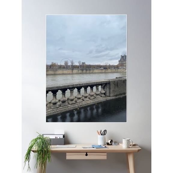 Walking The Streets Of Paris For Living Room Bedroom Art Poster , Poster Print Only