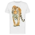 thumbnail image 1 of Walking Tiger Full Body  T-Shirt Men -Image by Shutterstock, Male 3X-Large, 1 of 2