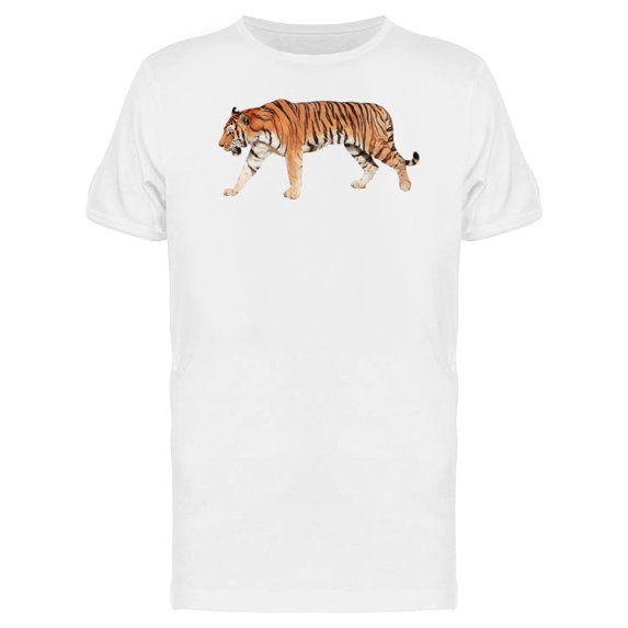 Walking Tiger Photo Tee Men's -Image by Shutterstock