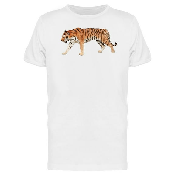 Walking Tiger Photo Tee Men's -Image by Shutterstock