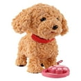 thumbnail image 1 of Walking Toy Dog,Electronic Plush Puppy Dog Walking Barking Toy Puppy with Remote Control Leash,Interactive Plush That Walks,Wags Tail,Barks,Interactive Musical Puppy Robot Repeats What You Say Gifts, 1 of 5