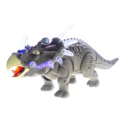 Walking Triceratops Dinosaur Toy With Lights And Sounds Lifelike Movement Dinosaur Toy for Kids Boys
