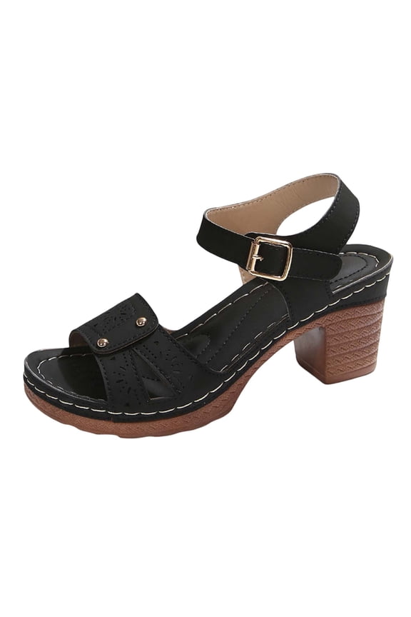 Walking Wedges Sandals Women Classic Lightweight Wide Toe Box Minimalist Womens House Shoes Memory Foam Braided Espadrilles for Women Ankle Strap Beach Sandals Summer Shoes