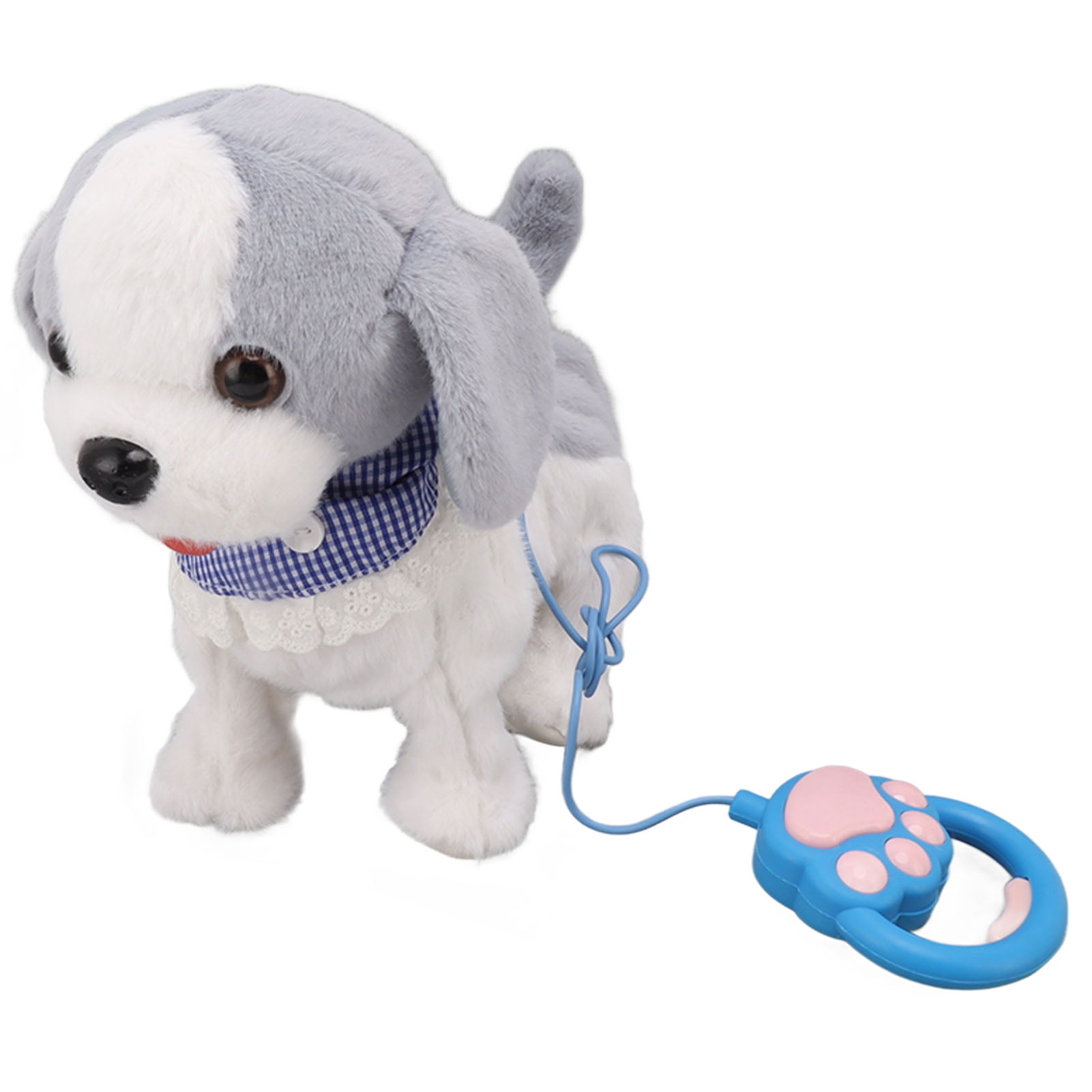 Walking and Barking Puppy Dog Toy Interactive Dancing Electronic Plush ...