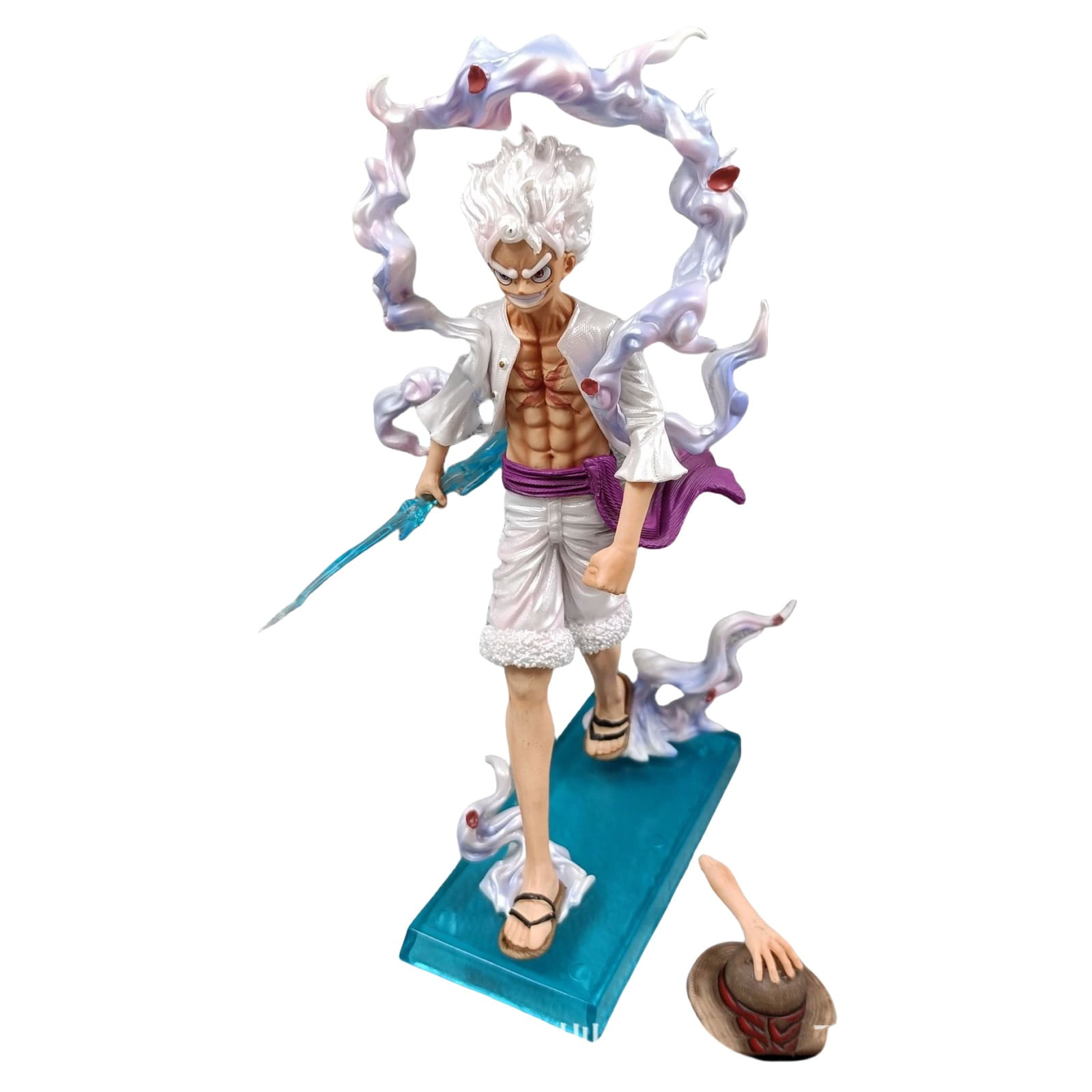Nikka Model Walking nikka Luffy Figure PVC Figures Anime Statues Figure Collection ...
