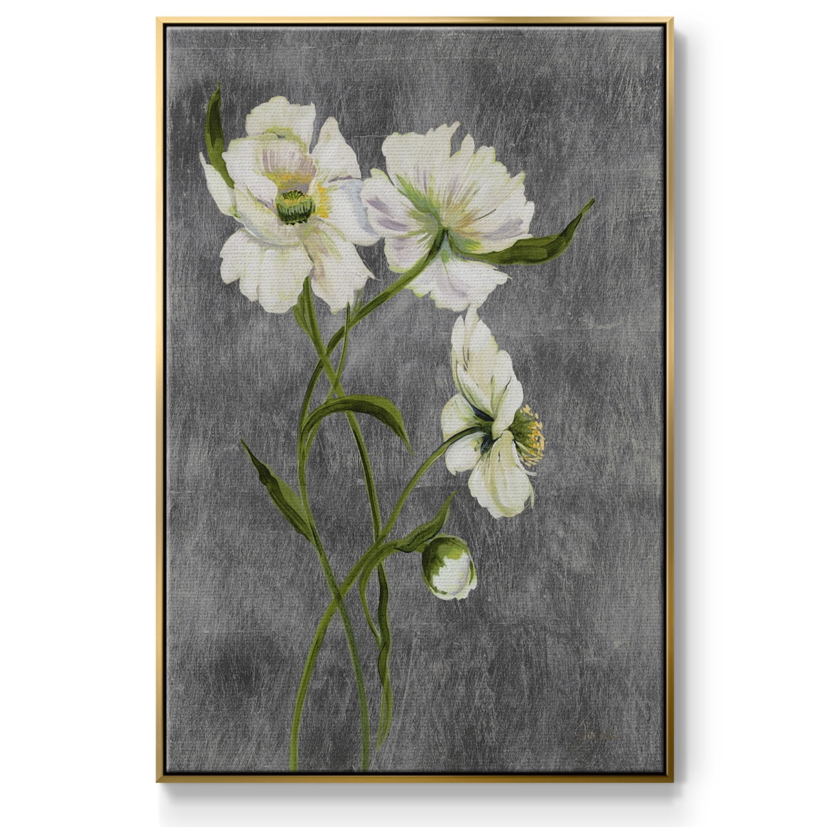 Walking on Sunshine I Framed Premium Gallery Wrapped Canvas - Ready to Hang - 27 x 41 - Gold Floating Frame