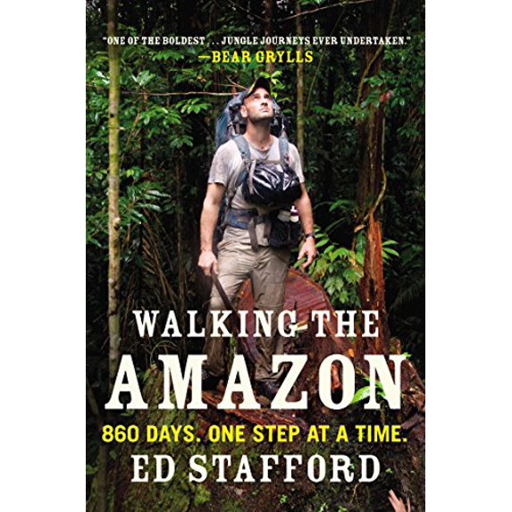 Pre-Owned Walking the Amazon: 860 Days. One Step at a Time. Paperback