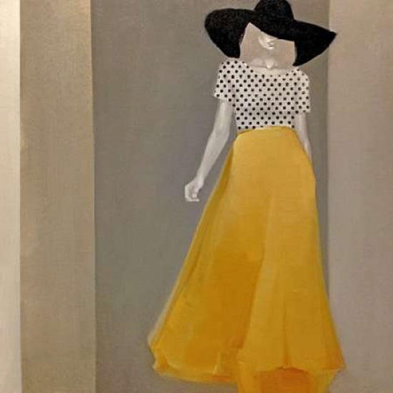 Walking the Line Canvas Art - Anna Kincaide (24 x 24)