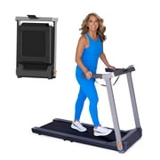 WalkingPad Denise Austin Collapsible Double Fold Technology Treadmill, Gray