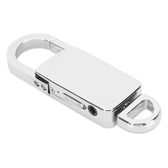 Consumer Electronics Keychain Recorder, Small Voice Recorder HiFi MP3 Player HD Noise Reduction for Meeting 8GB