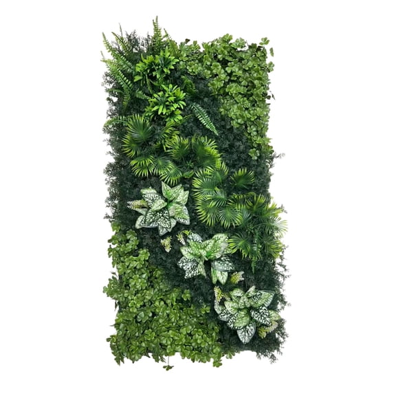 Wall 50cm X 100cm Living Wall Realistic Green Wall Fence For Indoor/Outdoor Home Wall Murals Peel And Stick 3d Living Room Bedroom Wall Stickers for Women Flower Wall Stickers for Bedroom Girls Name