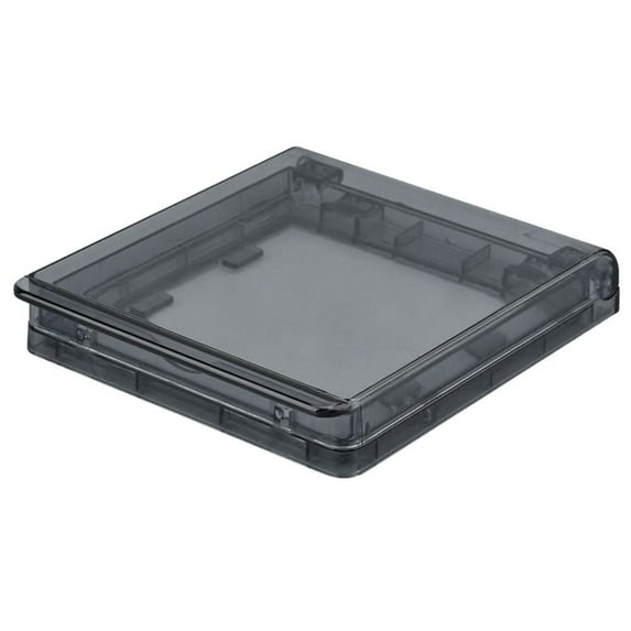 Wall 86 Type Self-Adhesive Splash-Proof Box Wall-mounted Electric Plug Cover Protection Socket Switch Protective Cover Socket Waterproof Box BLACK&TRANSPARENT