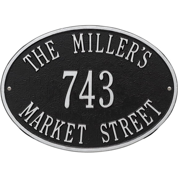 Wall Address Plaque, Outdoor Decor, Home Decor, Housewarming Gift, Custom Metal Address Sign