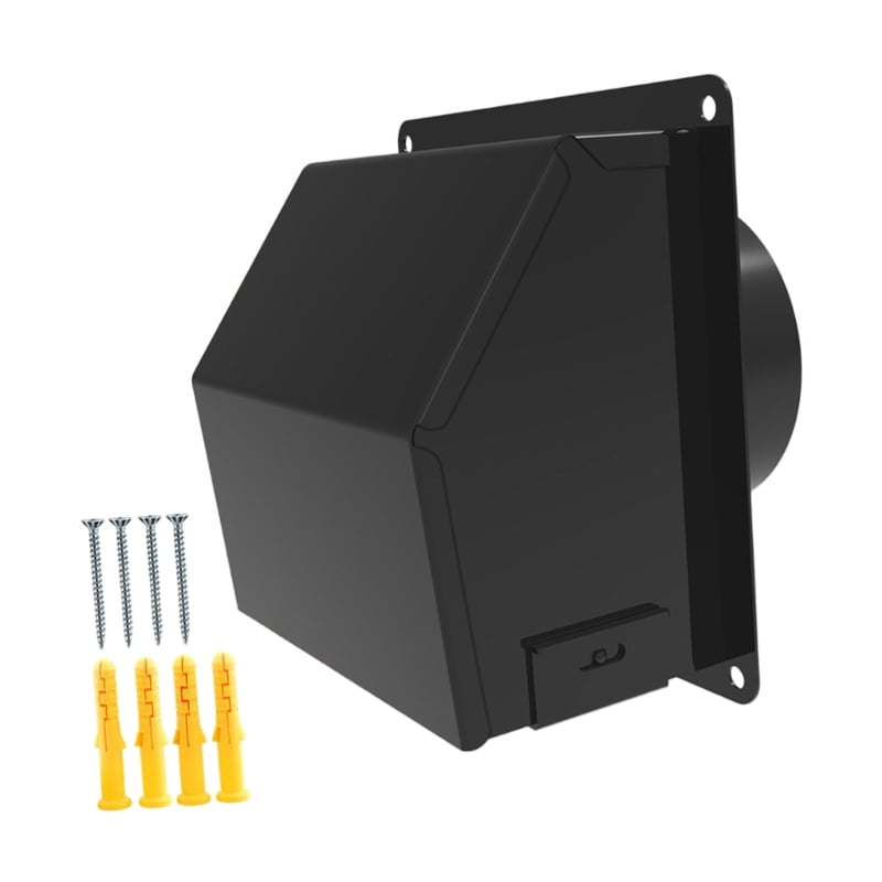 Wall Air Vent Extract Valves Grille Ducting Cover Metal Dryer Air Vent Grille Square Air Outlet Wall Air Vent Outlet