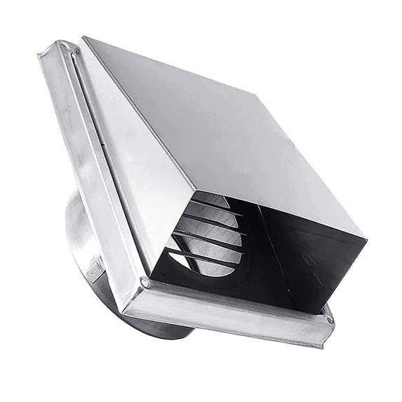 Wall Air Vent Extracts Valves Grille Ducting Covers Stainless Steel Air ...