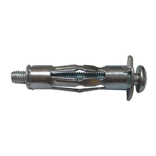 Wall Anchor, 2-1/16"L, Steel, 50 PK U30537.018.0250