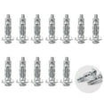 Wall Anchor, 20 Pcs M4×21 Heavy Duty Zinc Plated Steel Molly Bolt Hollow Drive Wall Anchor
