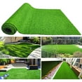 thumbnail image 1 of Wall Art 5ft x 10ft Turf Mat for Backyard, Ideal for Garden, Lawn Landscape, Patio, Garden & Balcony - Thick Fake Faux Grass with Rubber Backing & Drainage Holes(Grass height 0.78 inches/2cm),Wall De, 1 of 12