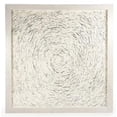 thumbnail image 1 of Wall Art Abstract Beige Polished Nickel Paper Linen Glass Velvet MDF Fram, 1 of 3