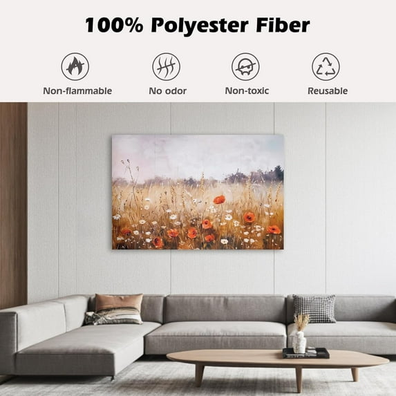 Wall Art Acoustic Panels 8 Pack 48" X 32" Sound Proof Panels for Wall Decorative Sound Absorbing Panels for Recording Studio Office Home