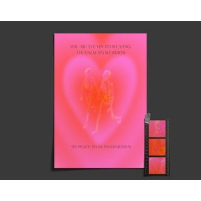 Wall Art Aura Poster Love Print Pink & Orange Gradient Grainy Gradient Wall Art Positive Aura Poster Retro Gradient Art Print Wall Art Home Decor Office Wall Art
