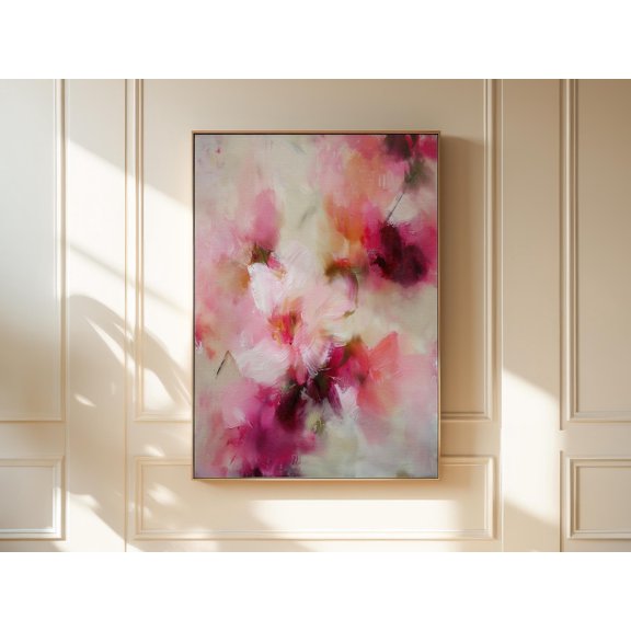 Wall Art Blush Botanical Palette Blush Reverie Unframed Paper Print