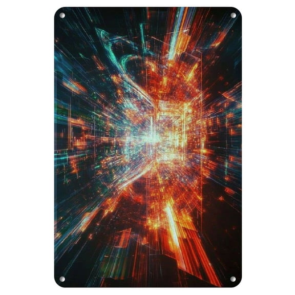 Wall Art Decor For Home cadvlck A futuristic abstract piece that resembles a symphony